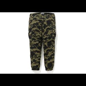 BAPE 1st Camo Nylon 6 Pocket Jogger Pants